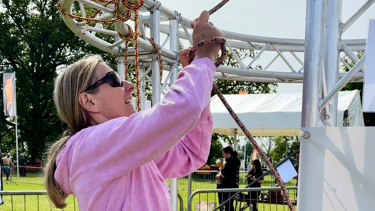 Activity Zone – Knot Tying and Throwline Competitions